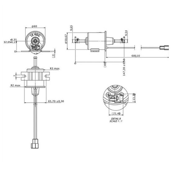 Bild von Elektro-Kraftstoffpumpe Kubota, John Deere