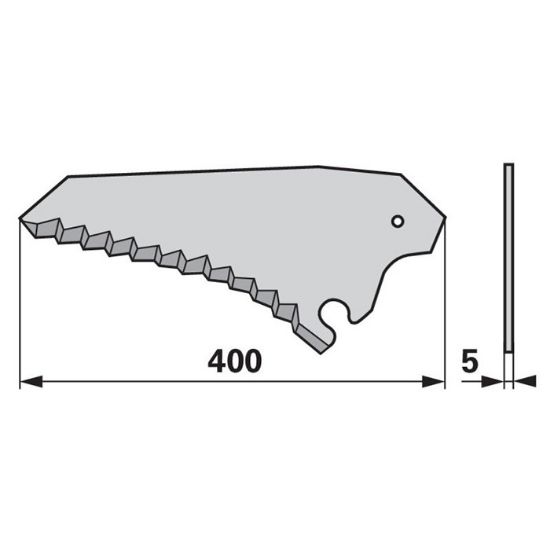 Picture of Baler blade, Krone, series Turbo 4000