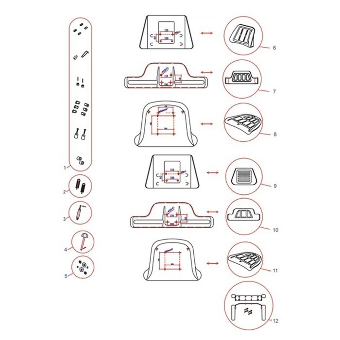 Bild von Sitz für Gabelstapler, Gopart (ohne Federung)