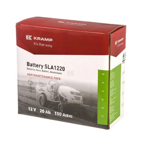 Picture of Battery, 12V, 20Ah, 140A, Kramp