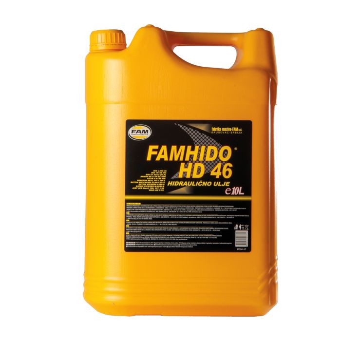 Picture of Hydraulic oil HD46 Fam, 10L
