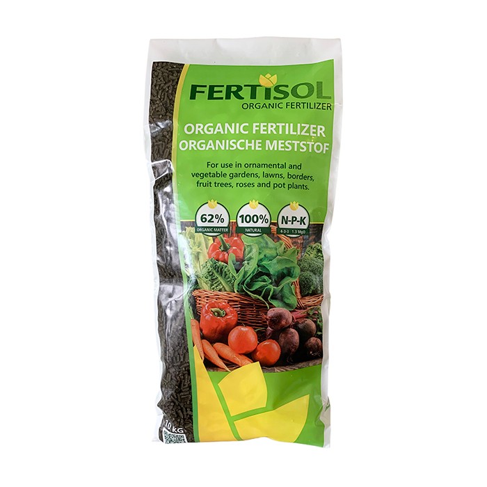 Picture of Organic fertilizer Fertisol, 10kg, NPK 4-3-3, 62% organic substance