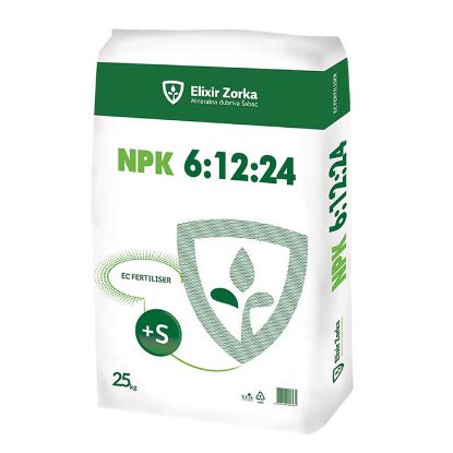 Bild von NPK 6-12-24+6%S, 25/1, Elixir Zorka