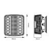 Picture of Svetilka stop Led brezžična magnetna 98x106mm (set)