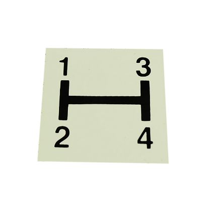 Bild von Nalepka TD75,TD90 - prestave 1,2,3,4