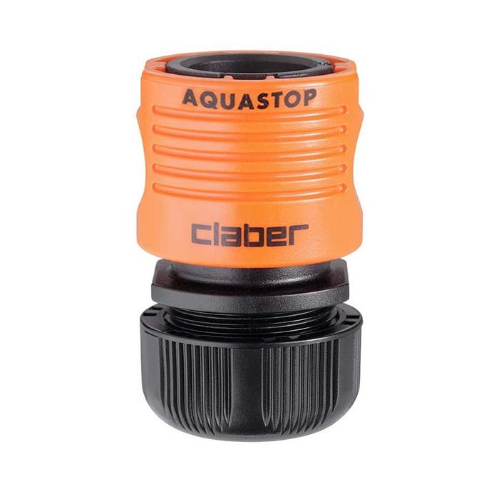 Picture of Coupling 1/2”, for water hose, Aquastop, Claber