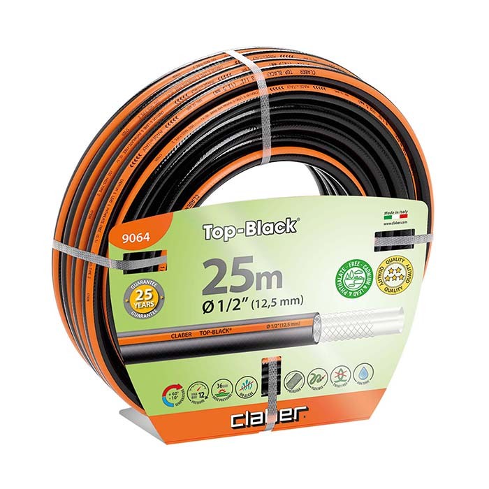 Picture of WATER HOSE CLABER TOP BLACK 1/2, 30m