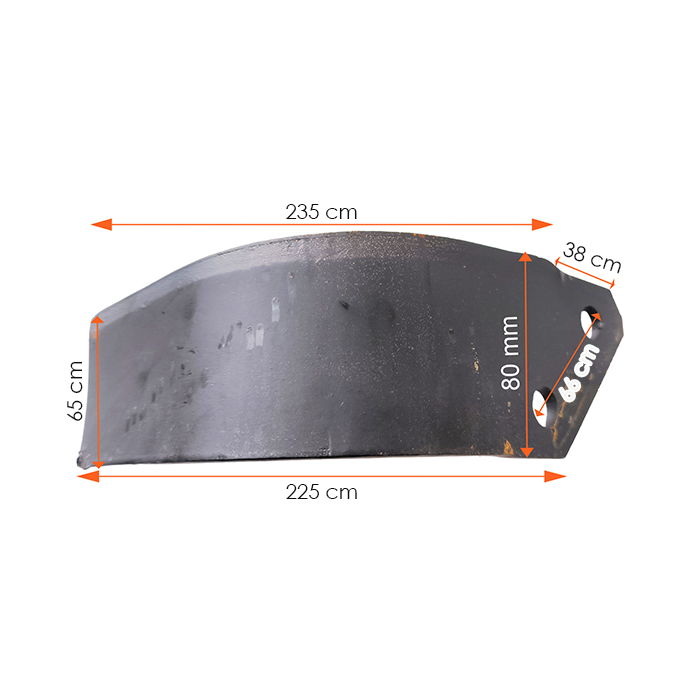 Slika Nož freze batuje zaviti BTD, 80x6 Levi ali desni