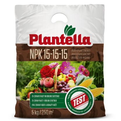 Slika Gnojilo NPK 15-15-15 5kg Plantella