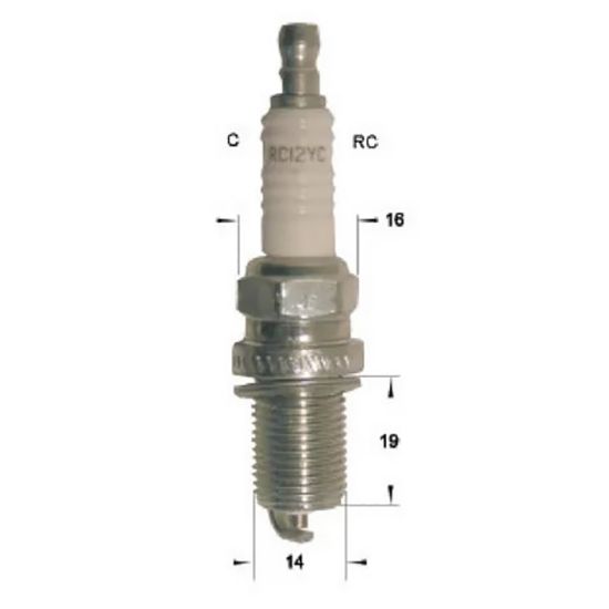 Picture of SPARK PLUG, CHAMPION RC12YC 