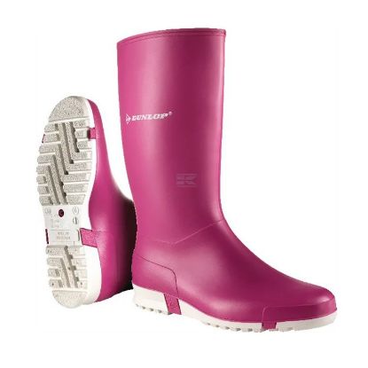 Slika Gumi škornji Sport Retail roza Dunlop št. 39