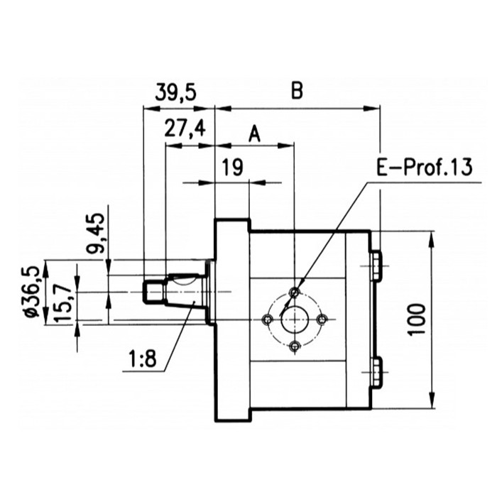 Picture of Črpalka hidravlike New Holland TL80-5179726,84530166,5129493