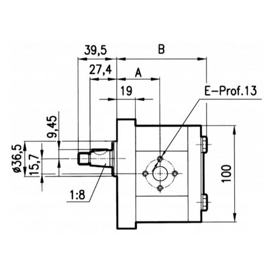 Picture of Črpalka hidravlike New Holland TL80-5179726,84530166,5129493