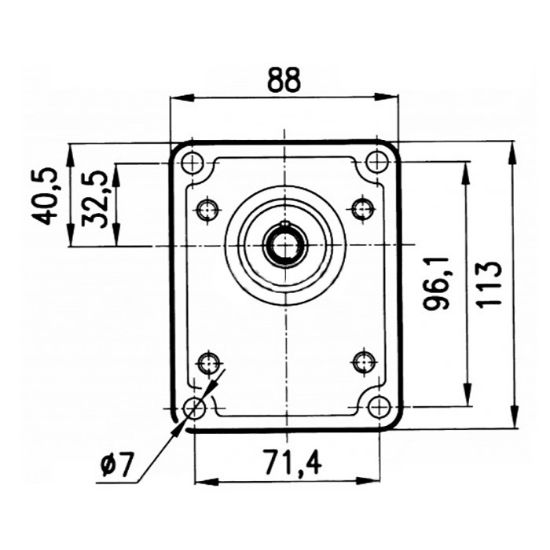 Picture of Črpalka hidravlike New Holland TL80-5179726,84530166,5129493