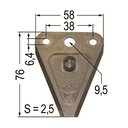 Slika Nož kose ESM - z gobico  2671181