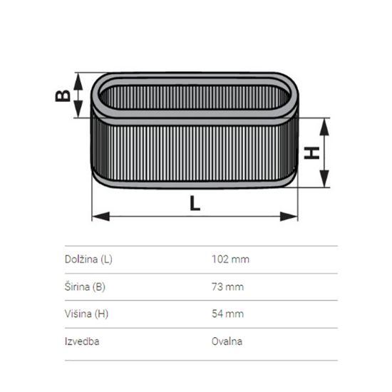 Bild von Filter zraka Honda 17210ZE0822