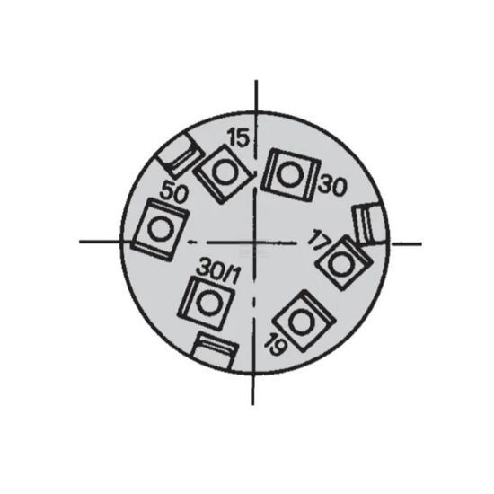 Bild von Stikalo kontakt-gretje-vžig Same 2.7659.071.0/30-Cobo 8 kon.