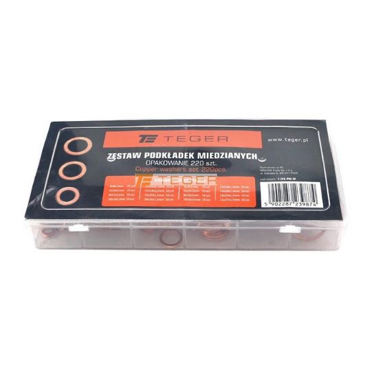 Slika Podložke CU razne - set 220 kosov   