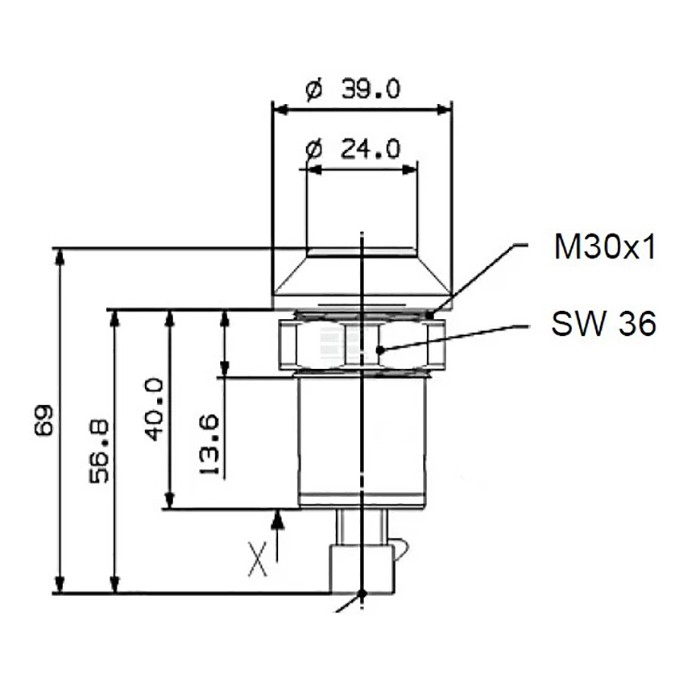 Bild von Stikalo hidravlike Deutz 3-kontakti zeleno (dvig-spust)