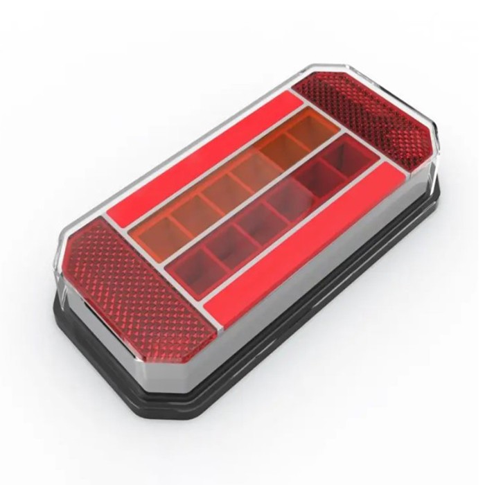 Slika Svetilka stop Led leva 12/24V 165x80mm 24xLed