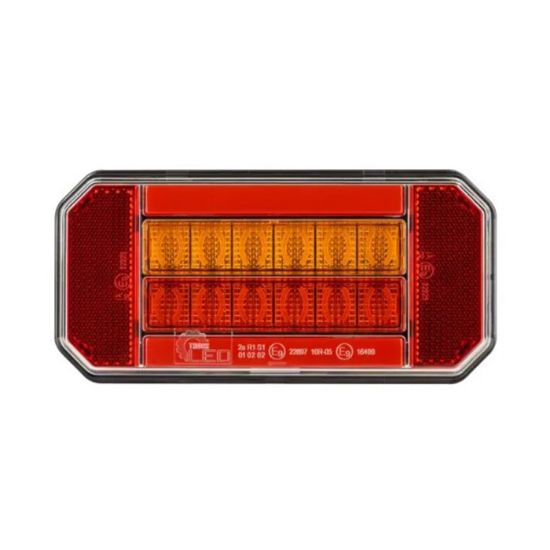 Slika Svetilka stop Led leva 12/24V 165x80mm 24xLed