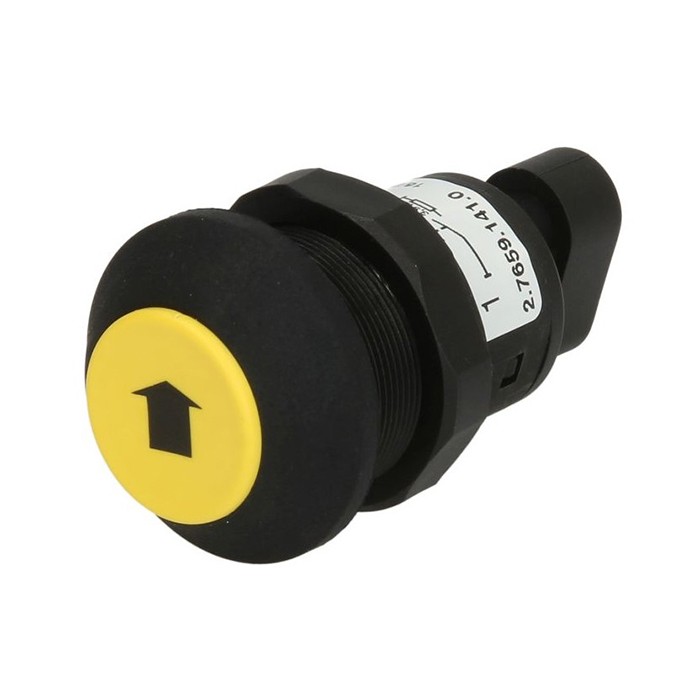 Slika Stikalo hidravlike Deutz 3-kontakti, rumeno (dvig-spust)