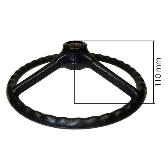 Bild von Lenkrad, Torpedo, O380, niedrig