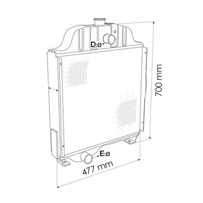 Slika Hladilnik vode Case serija CX - 222890A5