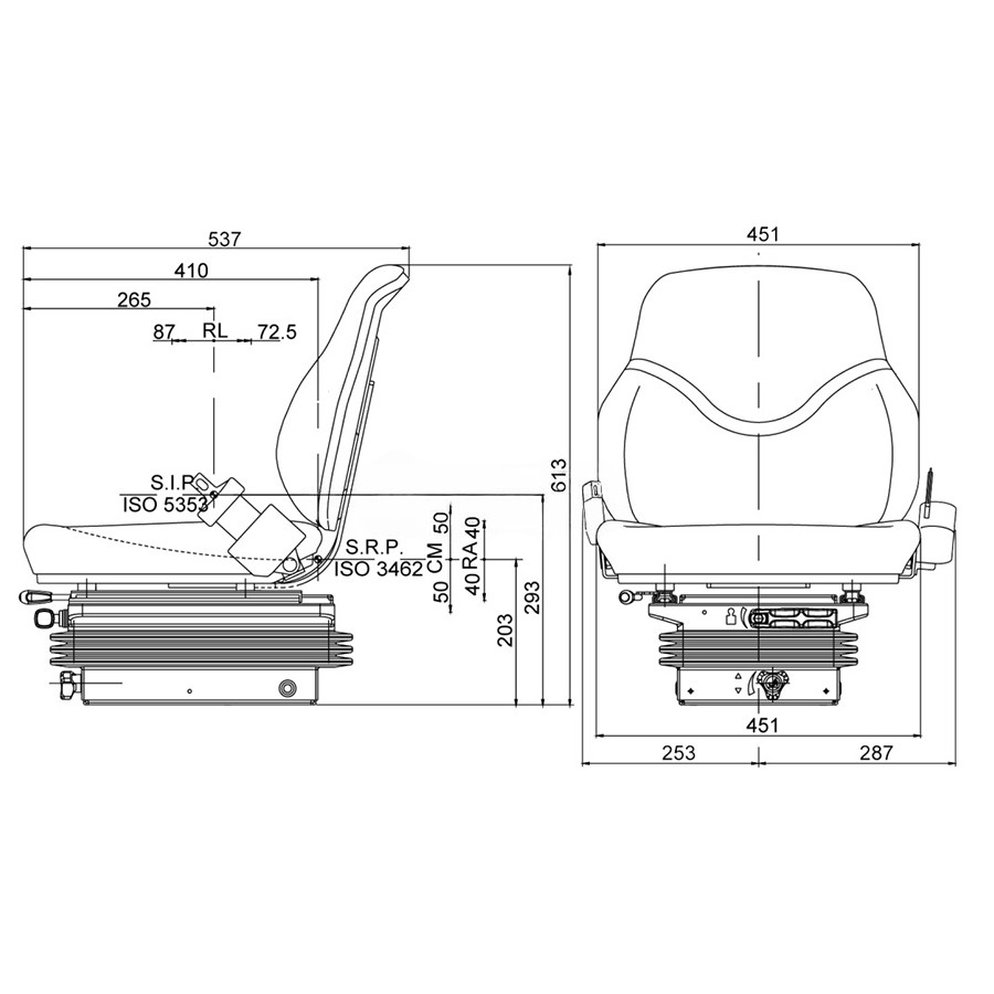 Picture of Sedež zračni Cobo SC79 + M97