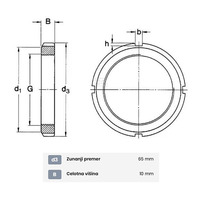 Bild von Matica M45x1,5 KM 09