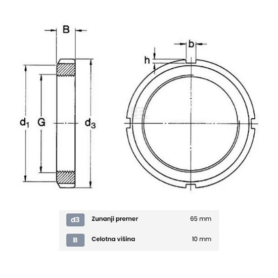 Bild von Matica M45x1,5 KM 09