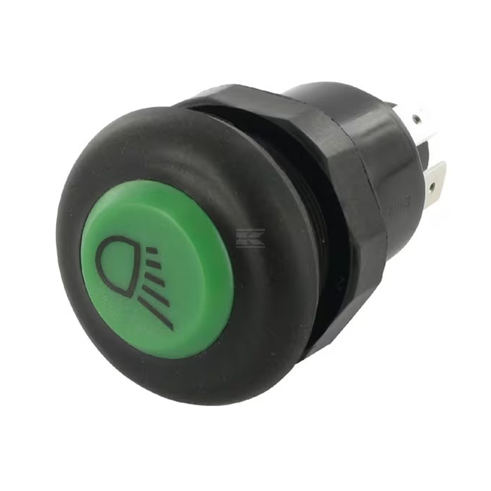 Picture of Push button switch Pneutron green 11110210PN - work lights