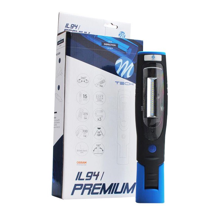 Picture of Svetilka ročna Led magnet baterijska