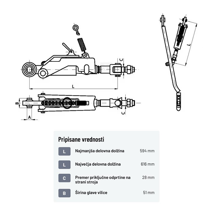 Bild von Stabilizator Deutz CMB cat.2  SLA-A-120 HD