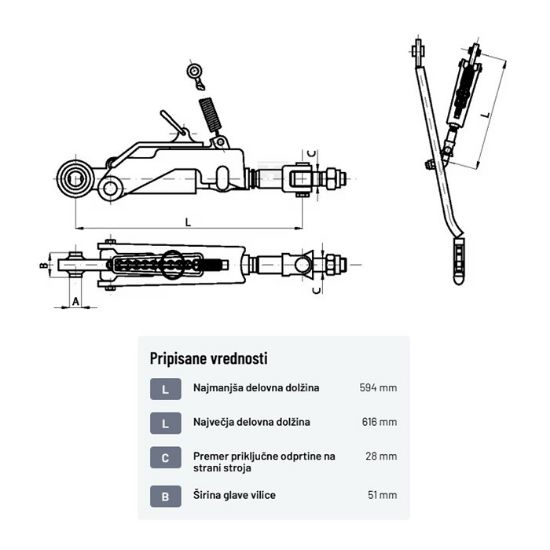 Bild von Stabilizator Deutz CMB cat.2  SLA-A-120 HD