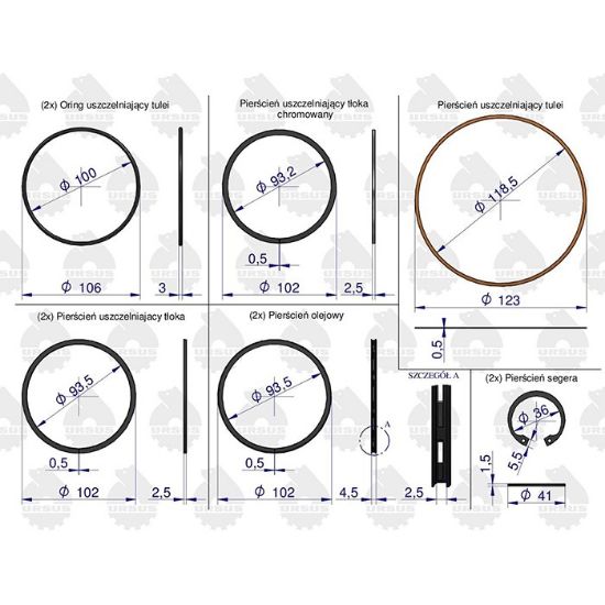 Bild von Sklop motorja fi 102 Ursus 330-335