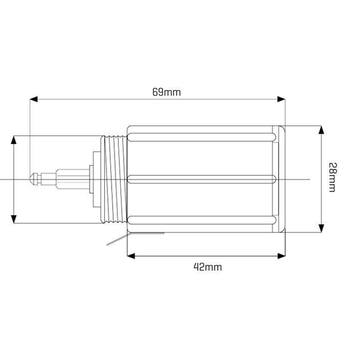 Picture of Vtičnica / ohišje cigaretnega prižgalnika 12V