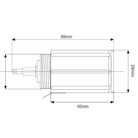 Picture of Vtičnica / ohišje cigaretnega prižgalnika 12V