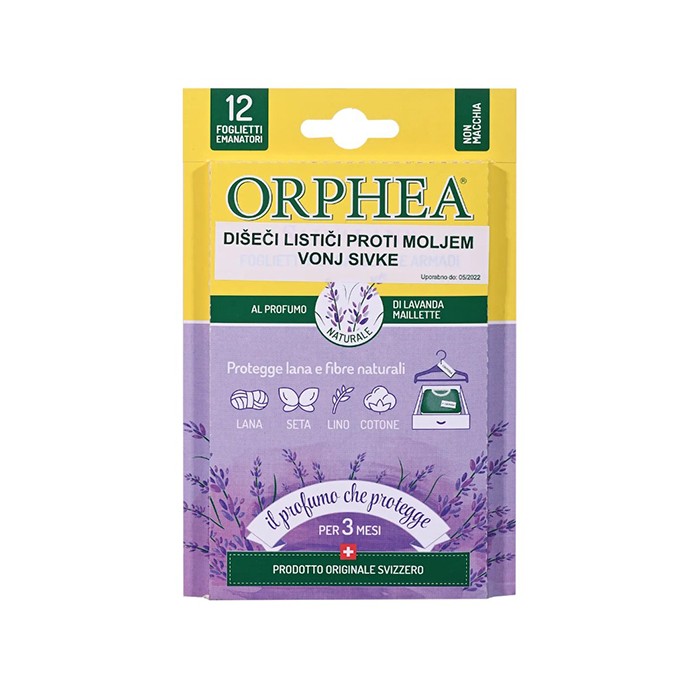 Picture of Dišeči lističi proti moljem vonj sivke (12 kos) Orphea