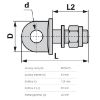 Slika Vijak roke stabilizatorja M20x2,5/ L-125 mm