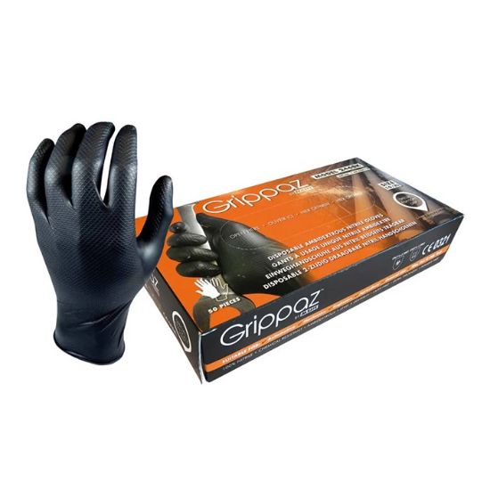 Picture of Rokavice Grippaz Nitril "M" - črne 50/1