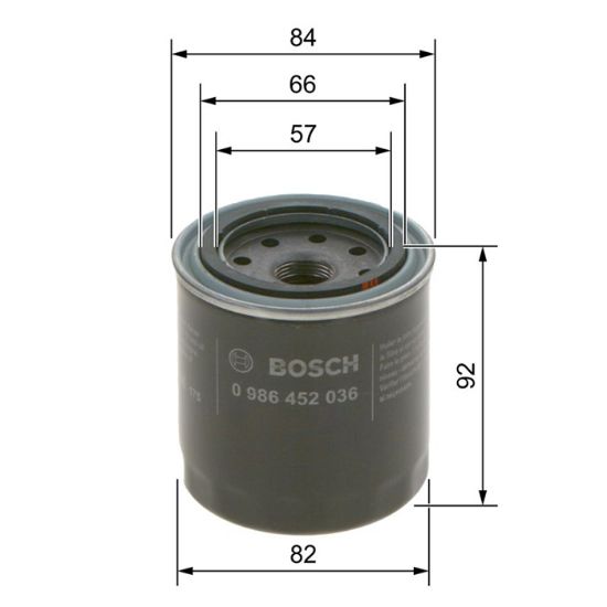 Slika Filter olja Bosch 0986452036