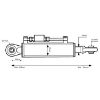 Bild von TOPLING HIDRAVLIČNI 535-761mm CAT.2,25-25 z cevmi
