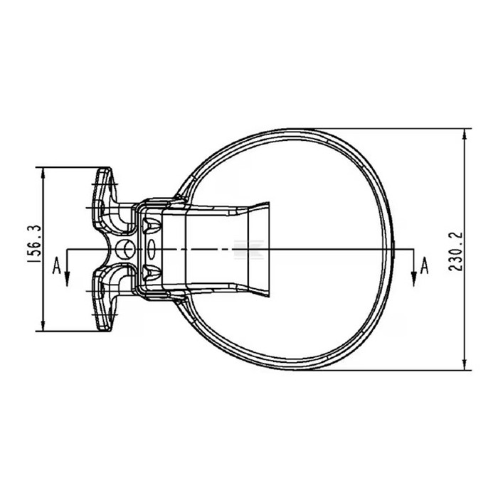 Bild von Napajalnik za konje, govedo iz litega železa 