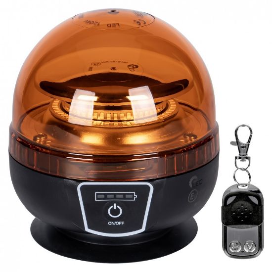 Bild von Svetilka rotacijska Led 12/24V 20W magnetna + daljinec