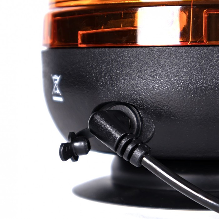 Slika Svetilka rotacijska Led 12/24V 20W magnetna + daljinec