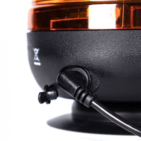 Slika Svetilka rotacijska Led 12/24V 20W magnetna + daljinec