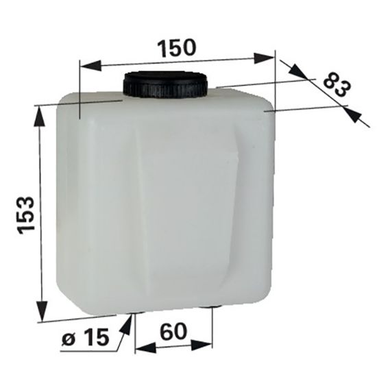 Bild von Posoda za tekočino za pranje stekla New Holland 47837340