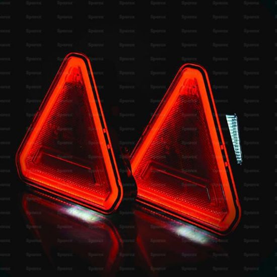 Bild von Svetilka stop LED trikotnik + 7,5m kabel