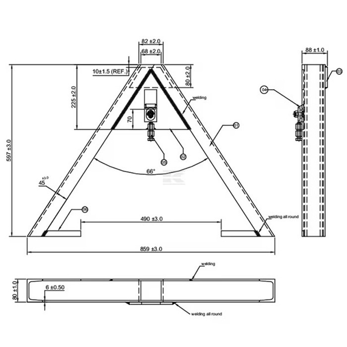 Picture of Okvir za hiter priklop na strani priključka